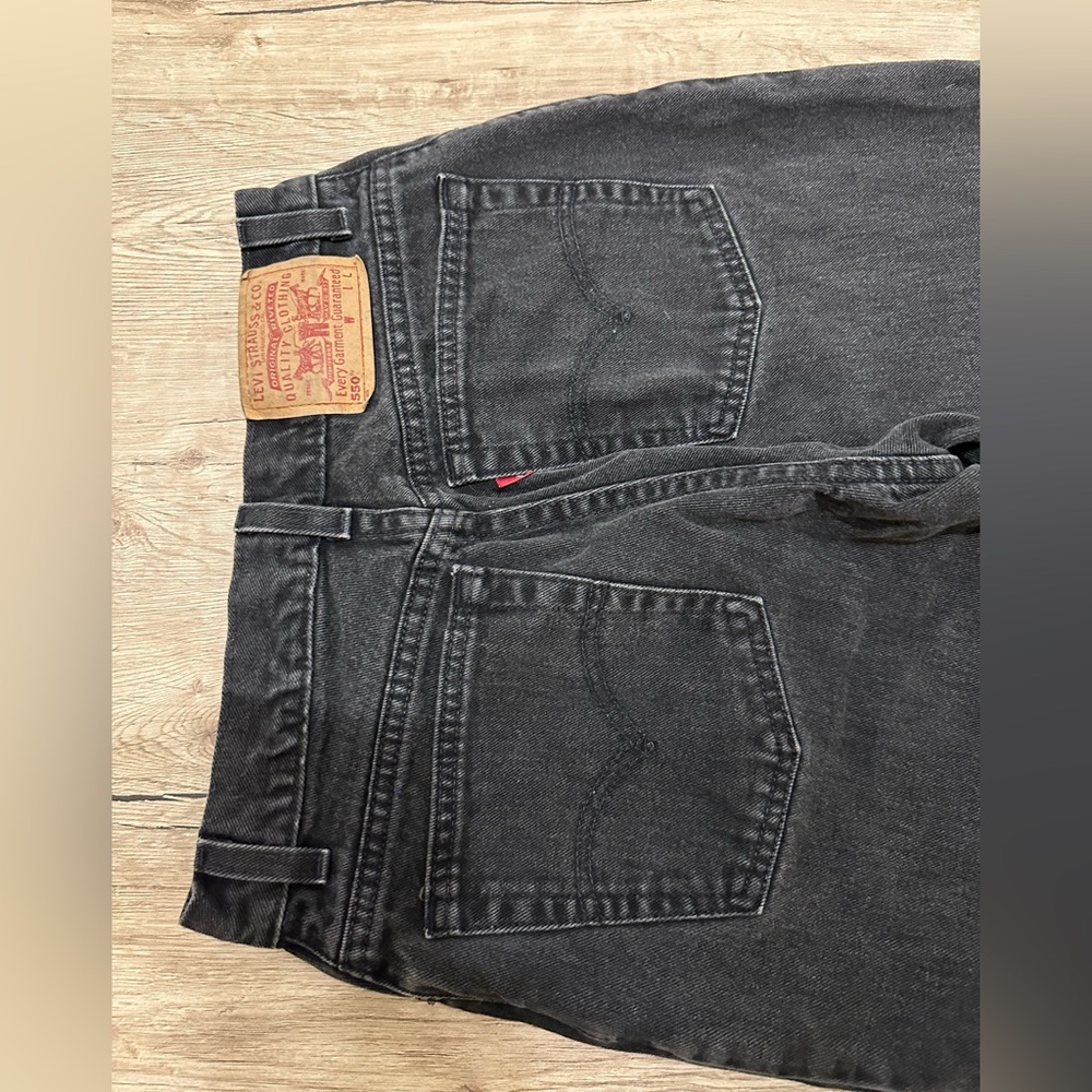 Levi’s Vintage Black Straight Leg Jeans